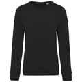Dames Sweater Kariban BIO raglanmouwen Zwart